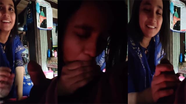 Slim College Babe – Boyfriend BJ Leaked Viral