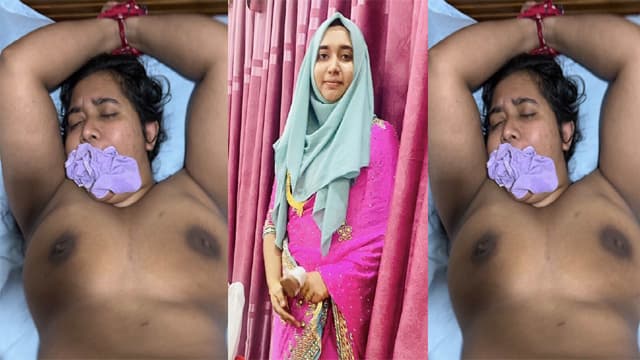 Hijabi Wife Hand Tied – Painful Fucking Video
