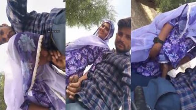 Hot Rajasthani Bhabhi – Outdoor BJ Fucking Viral