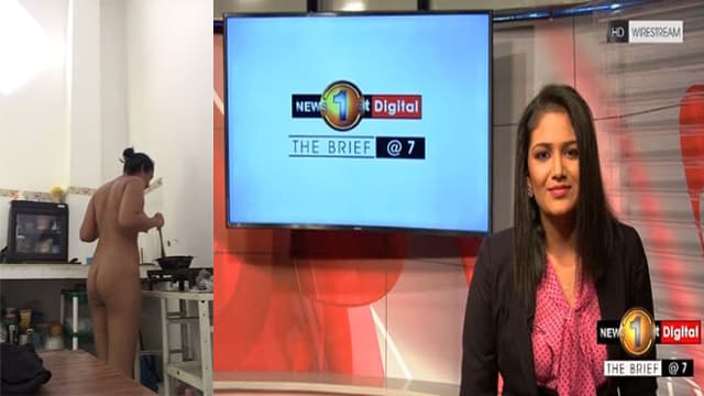 Lankan News Girl Naked – Cooking Tease Viral
