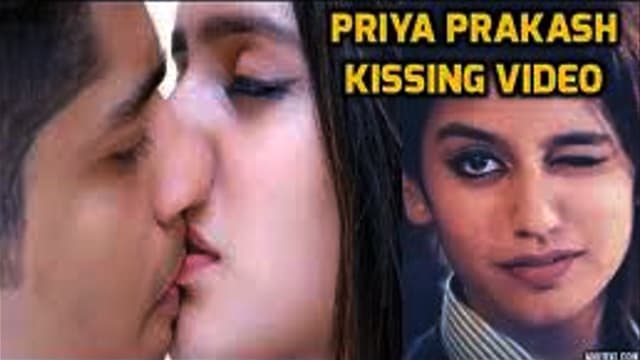 Viral Priya Varrier Romance Kissing Video