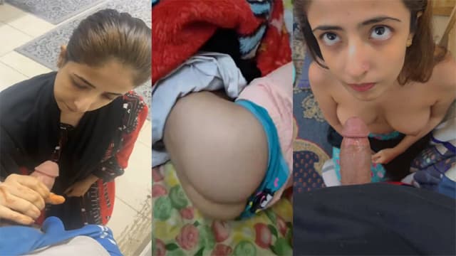 Beautiful Wife Giving Blowjob & Fuck Old+New