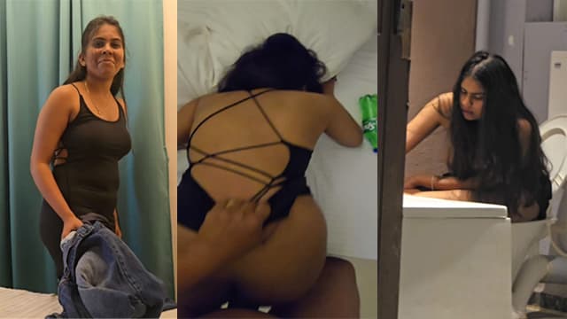 Sexy Indian Horny Girl Smoking Giving Blowjob Hard Fuck