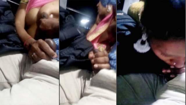 Mallu Traveling Bus Boobs Squeeze Fingering BJ MMS
